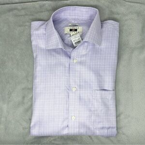 NWT Joseph Abbou Men’s Button Down Dress Shirt Size 16.5 34/35
